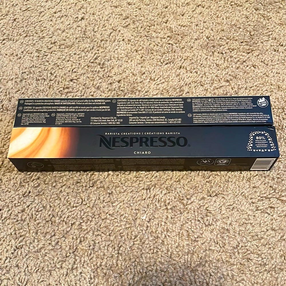 Nespresso Original Pods, Chiaro